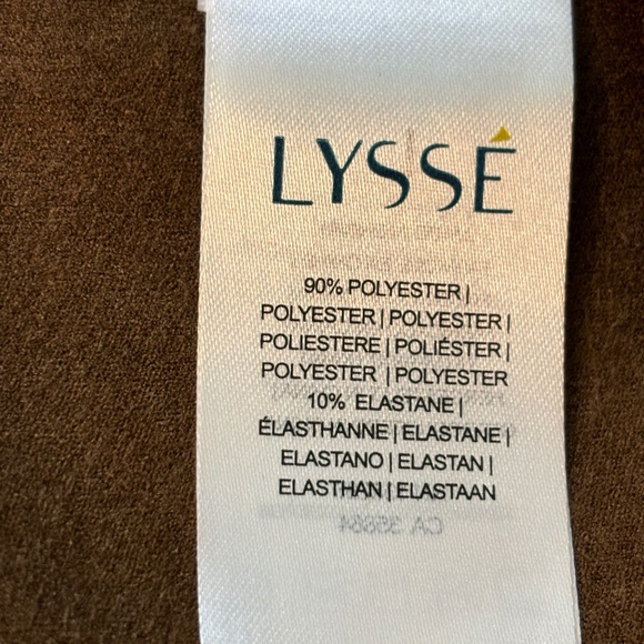 Lysse Austin Brown Faux Suede Open Front Moto Style Jacket Women's Size … - Picture 13 of 14